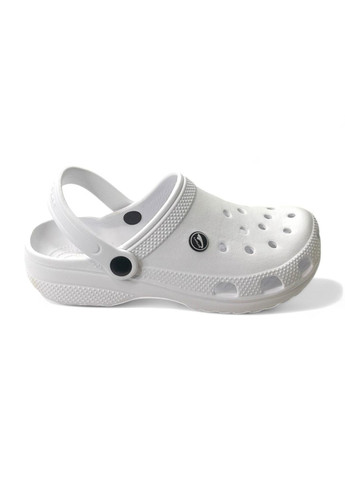 Крокси жіночі білого кольору розмір 41 Luck Line (349857916)