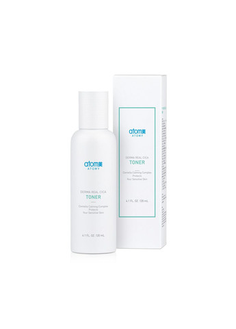 Тонер для чувствительной кожи CICA. 120 мл. Derma Real CICA Toner. Корея. Atomy (304418233)