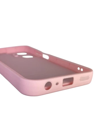 Чохол силіконовий оригінальний Soft Touch з 3D принтом милий ведмедик для C55 рожевий (Повний захист камери) Realme (377093700)