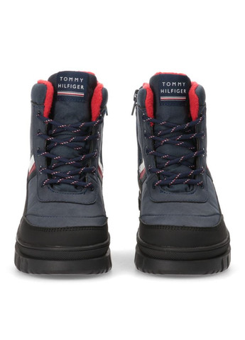 Черевики зимові WATERPROOF TRONCHETTO NEVE BLU T3X5-33713-1487800 Tommy Hilfiger (326053440)