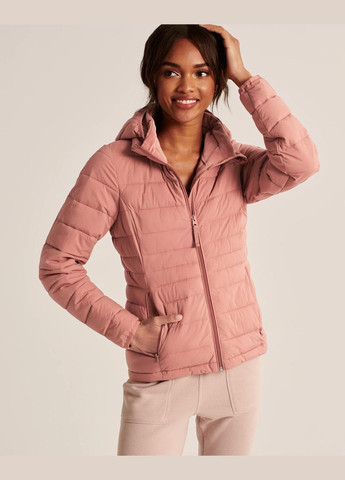 Рожева демісезонна куртка демісезонна - жіноча куртка af8296w Abercrombie & Fitch