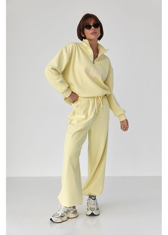 Теплый спортивный костюм с надписями Lurex (361432554)