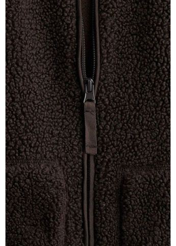 Коричнева демісезонна куртка без підкладки H&M Тедді