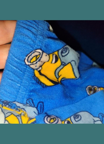 Синяя всесезон брюки теплые махровые на мальчика с миллионами,, 98г., 2-3 года Primark