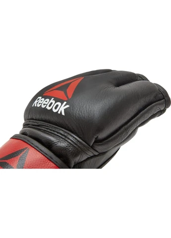 Рукавички для ММА чорно-червоні RSCB-10320RDBK Reebok MMA GLOVES LEATHER (402501364)