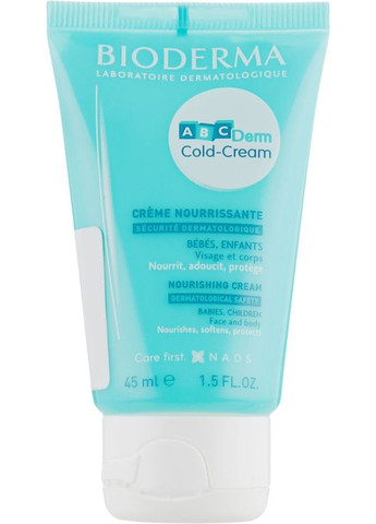Крем для обличчя і тіла ABCDerm Cold-Cream Nourishing Face And Body Cream 45ml (758098-57394) Bioderma (368631818)