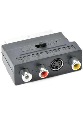 Адаптер SCART - S-Video, 3xRCA (M/F), (CCV-4415) пакет Cablexpert (370623073)