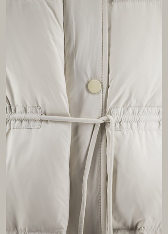 Бежевий зимній Пуховик No Brand