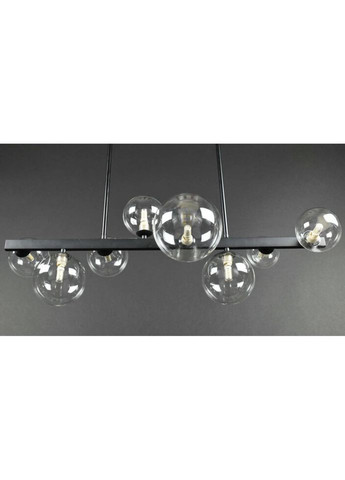 Стельова люстра на 8 лампочок 27861 Чорний 35-65х28х77 см. Sunnysky (324396376)