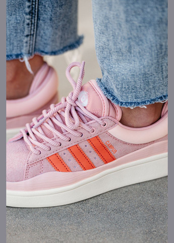 Кроссовки женские Adidas Campus x Bad Banny pink | Адидас Кампус х Бэд Банни розовые No Brand розовые демисезоны (315761798)