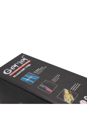Фен для волос GM-1706 чорний 1500w Gemei (373394341)