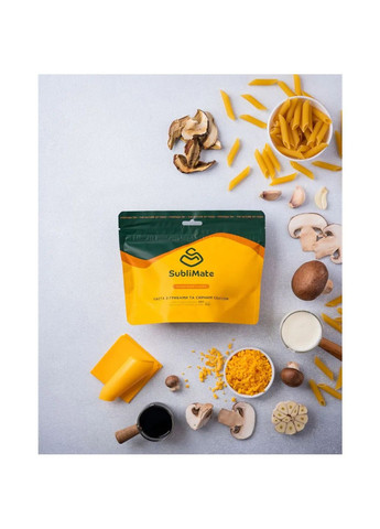 Паста з грибами та сирним соусом SubliMate (370988046)