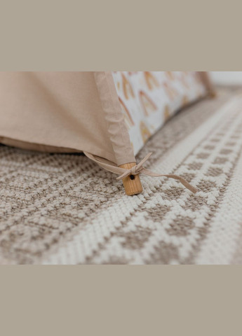 Вігвам для дітей Rainbow з ковриком БОН БОН + підвісна гойдалка. Повний комплект No Brand (316257049)