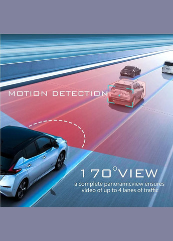 Широкоугольный автомобильный видеорегистратор c 4,0 – дюймовым экраном и задней камерой Sunway Y08A PRO (362947376)