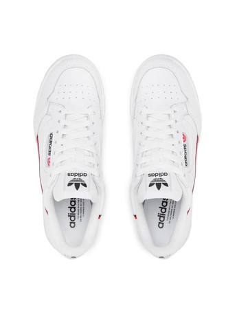 Белые кеды adidas Continental 80 Shoes G27706