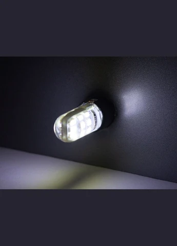 Світлодіодна авто лампа T10-3014-18smd в силіконі білий 12V LEDUA (323474135)