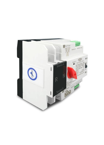 Модульний автоматичний перемикач введення резерву TOQ5-63/2P 63A АВР ATS однофазний Tomzn (368788583)