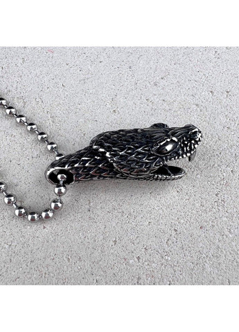 Готический панк кулон змея из медицинской стали PS-047 No Brand (299340286)