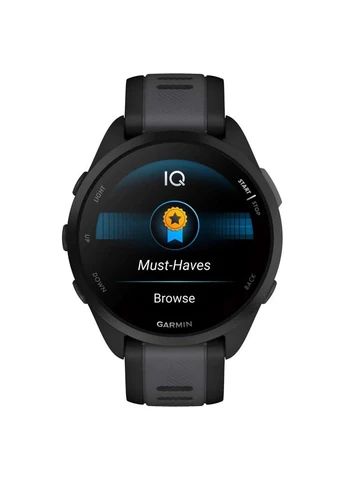 Смарт-часы Forerunner 165, GPS, Black/Slate Grey, GPS (010-02863-20) Garmin (398225485)