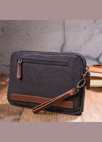 Сумка чоловіча через плече барсетка 21258 Чорний Vintage (302009338)