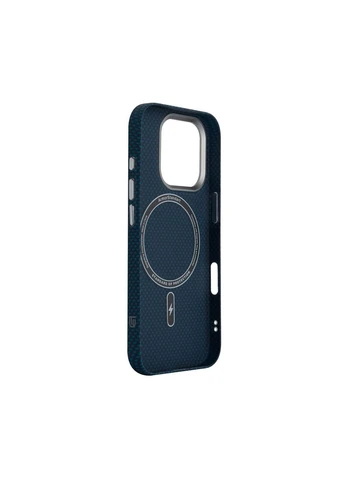 Чехол LikeCarbon2 MagCase для Apple iPhone 16 Pro Kevlar Dark Blue (ARM88594) KLB ArmorStandart (390142196)