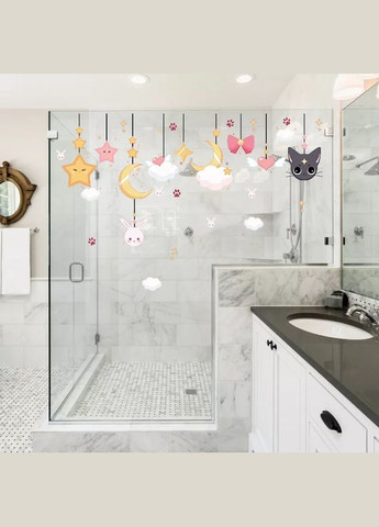 Наклейка на стену в детскую Подвесные украшения (лист 50 х 70 см) Б353-2 No Brand (302242502)