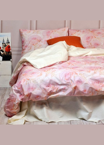 Постельное белье Розовое настроение Ранфорс Полуторное MERISET (306740117)