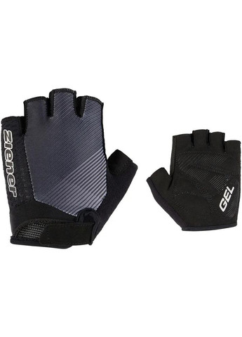 Велоперчатки Chadi Junior Черный-Серый Ziener (365308748)