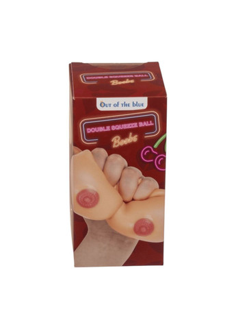 Антистресс мяч Double Squeeze Ball Boobs для снятия стресса с формой груди 12,5 см OOTB (322287565)