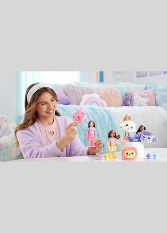 Лялька Барбі Челсі Сюрприз у костюмі Ведмедика Змінює колір Barbie Cutie Reveal Chelse Mattel (282964492)