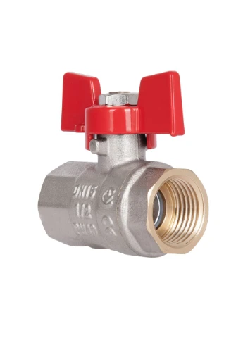 Кран кульовий Standart 1/2" ВР для води (метелик) SD602NW15PN40 Thermo Alliance (395708639)