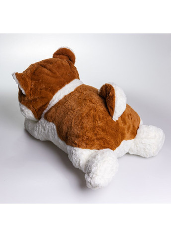 М'яка іграшка-плед, подушка 3 в 1 Хаскі плед в іграшці 50×30×26 (см) Коричневий 7124BR (A-047728) Yiwu (371655182)