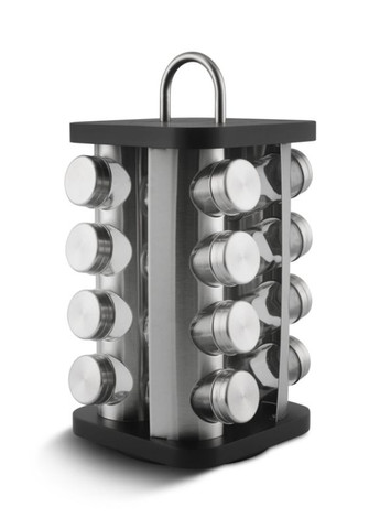 Спецівниця на підставці 17 предметів 17х18х18 см EB-4029 / Набір для спецій Edenberg (335835102)