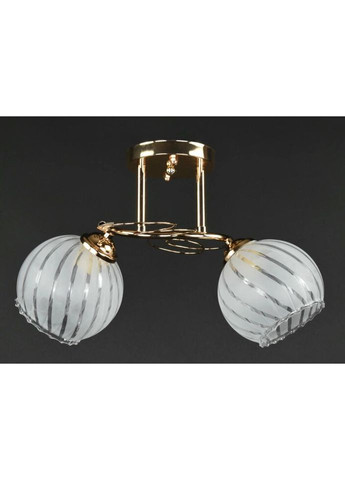 Люстра потолочная на 2 лампочки 27281 Золото 24х27х40 см. Sunnysky (335974995)