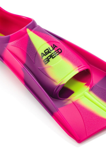 Ласти TRAINING FINS 7932 35-36 Рожево-фіолетовий з жовтим Aqua Speed (333956695)