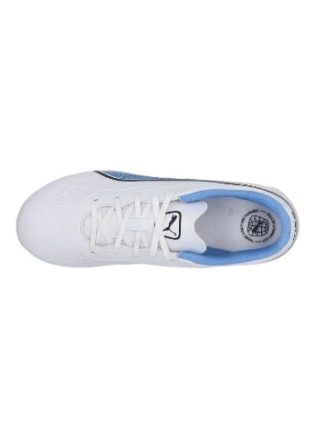 Цветные бутсы унисекс king match fg/ag white 107257-01 Puma