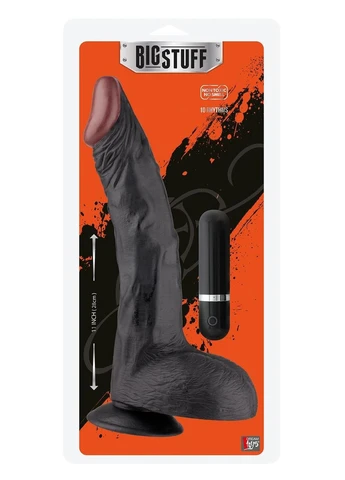 Вібратор гігант BIGSTUFF 11INCH, BLACK No Brand (303907214)