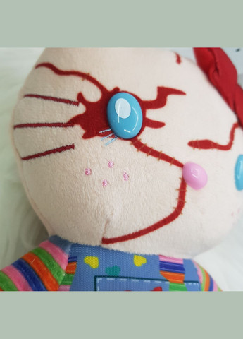 Плюшева іграшка Хеллоу Кітті-Чакі, аніме Hello Kitty, 25 см No Brand (319715461)
