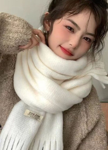 Однотонний кашеміровий шарф Hilsqi No Brand (362346364)