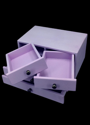 Мини-комод из дерева Кемаси флокс (МНК-008555) No Brand (328227063)