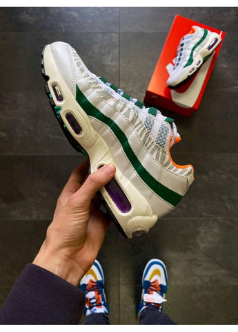 КРОСІВКИ ЖІНОЧІ NIKE AIR MAX 95 ERA НАЙК АІР МАКС 95 No Brand білі демісезони (367176728)