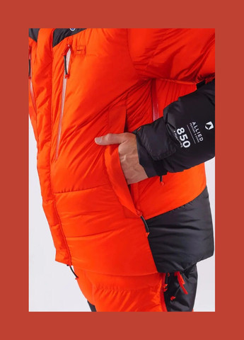 Оранжевая демисезонная куртка apex 8000 down jacket firefly orange Montane