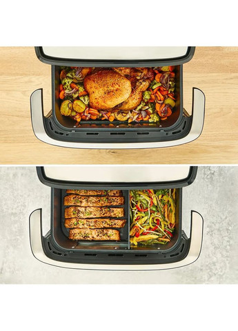 Мультипіч Dual Easy Fry Flex EY922DE0 Black/Stainless Steel UA Tefal (370618209)