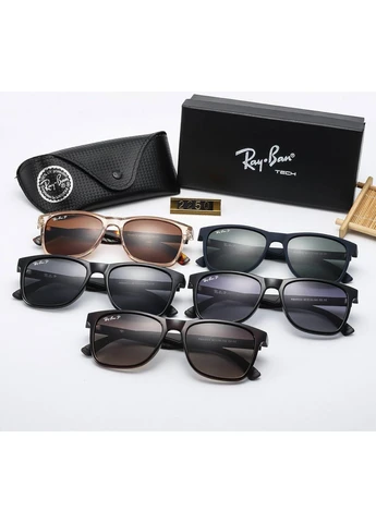 Солнцезащитные очки с поляризацией Rb 69024 black No Brand (383975271)