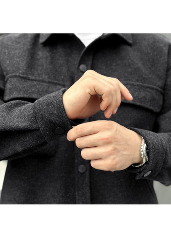 Чоловіче класичне демісезонне напівпальто чорне Freedom (361064984)