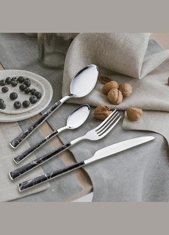 Столовий набір 24 од. MR-1535B-24 (MR-1535B-24) неіржавка сталь Maestro (336153430)