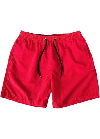 Мужские красные пляжные летние мужские шорты на море, комфортные мужские пляжные короткие стильные для купания плавки-шорты No Brand