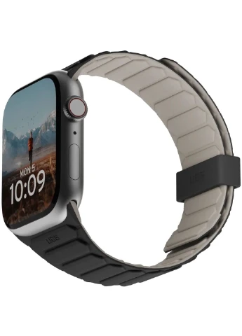 Ремешок UAG 194161114036 для Apple Watch Ultra 2/Ultra-49-45-44mm, Pathfinder, Black/Titanium Urban Armor Gear (390107088)