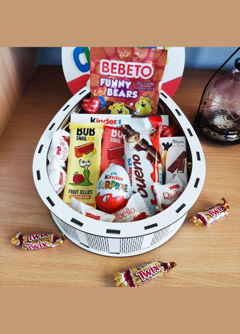 Подарочный бокс киндер со сладостями (ar84) Bob Snail (315888763)