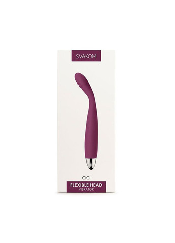 Тонкий вібратор точки G Svakom Cici Violet No Brand (366877760)
